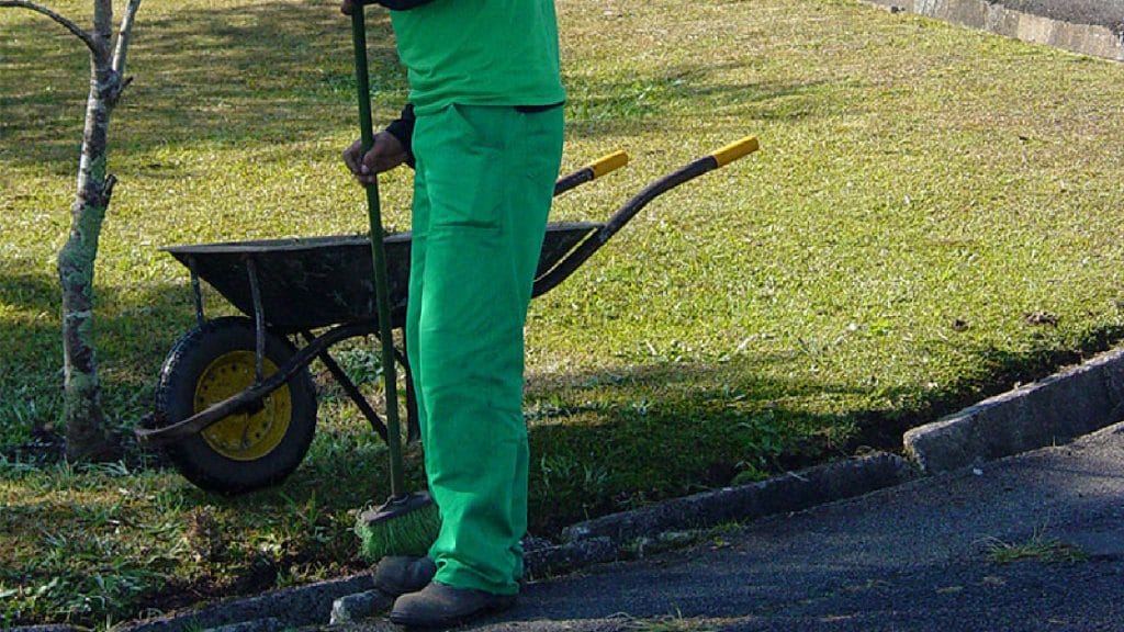 Trabajo de jardinero