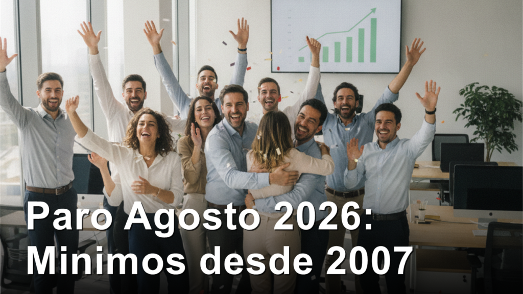 empleo espana paro agosto 2026 img 1