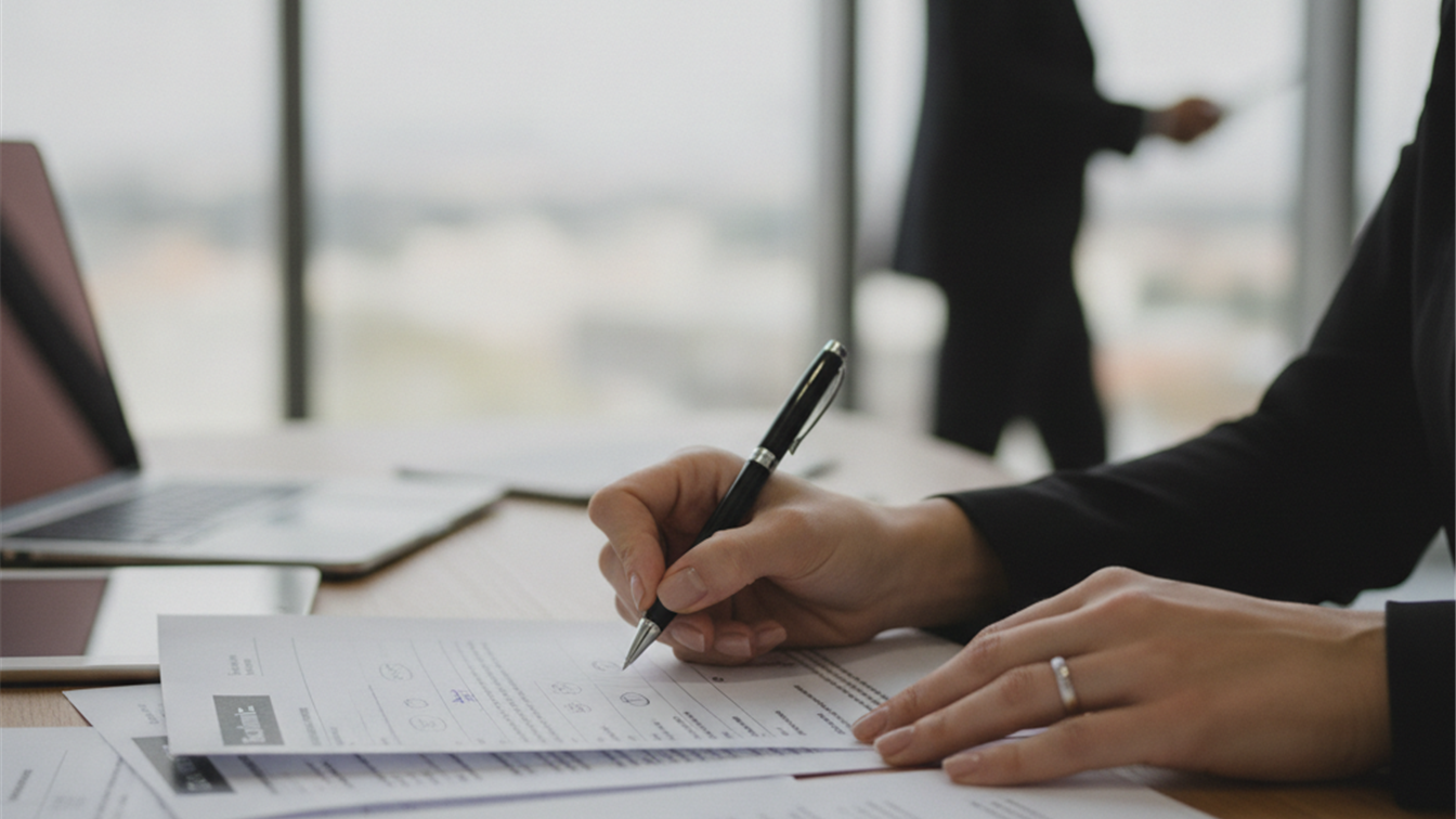 Revisión de documentos de solicitud de empleo en España