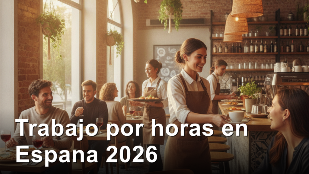Trabajo por horas en Espana 2026