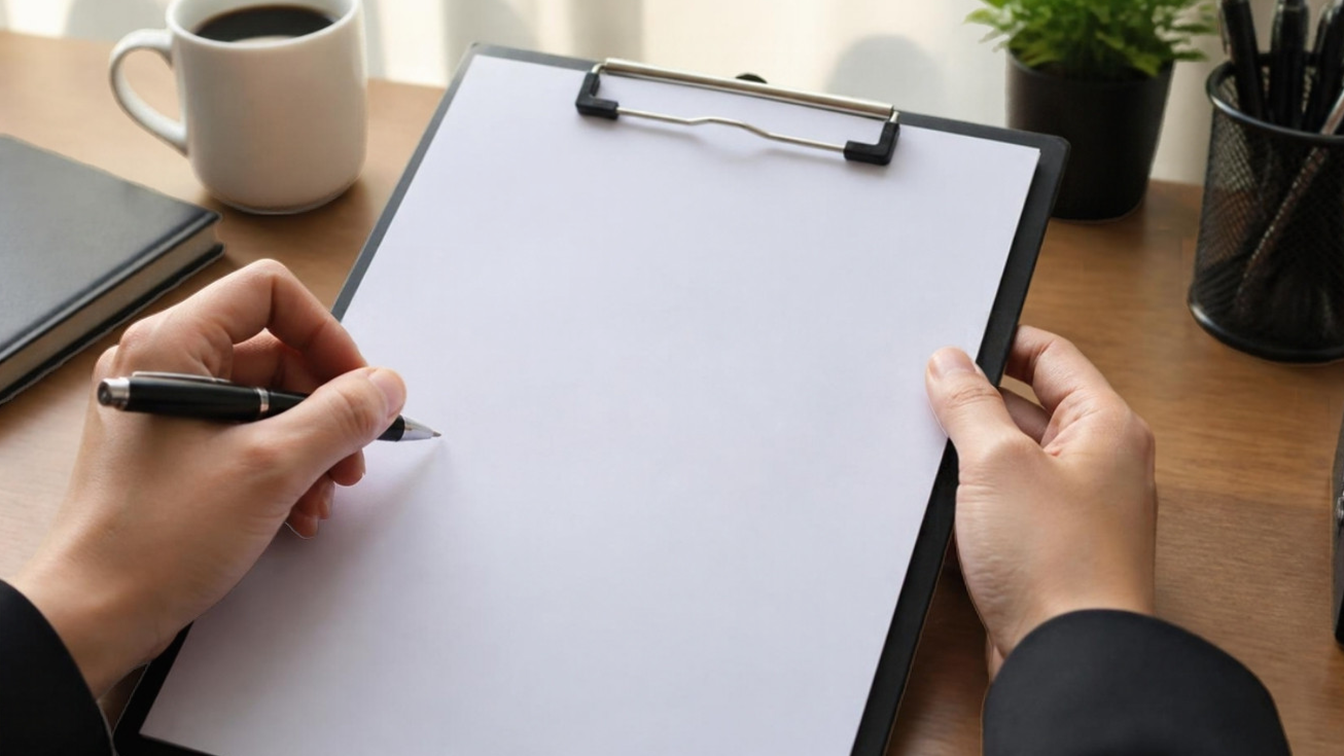 Trabajadora planificando su vuelta al trabajo tras una excedencia